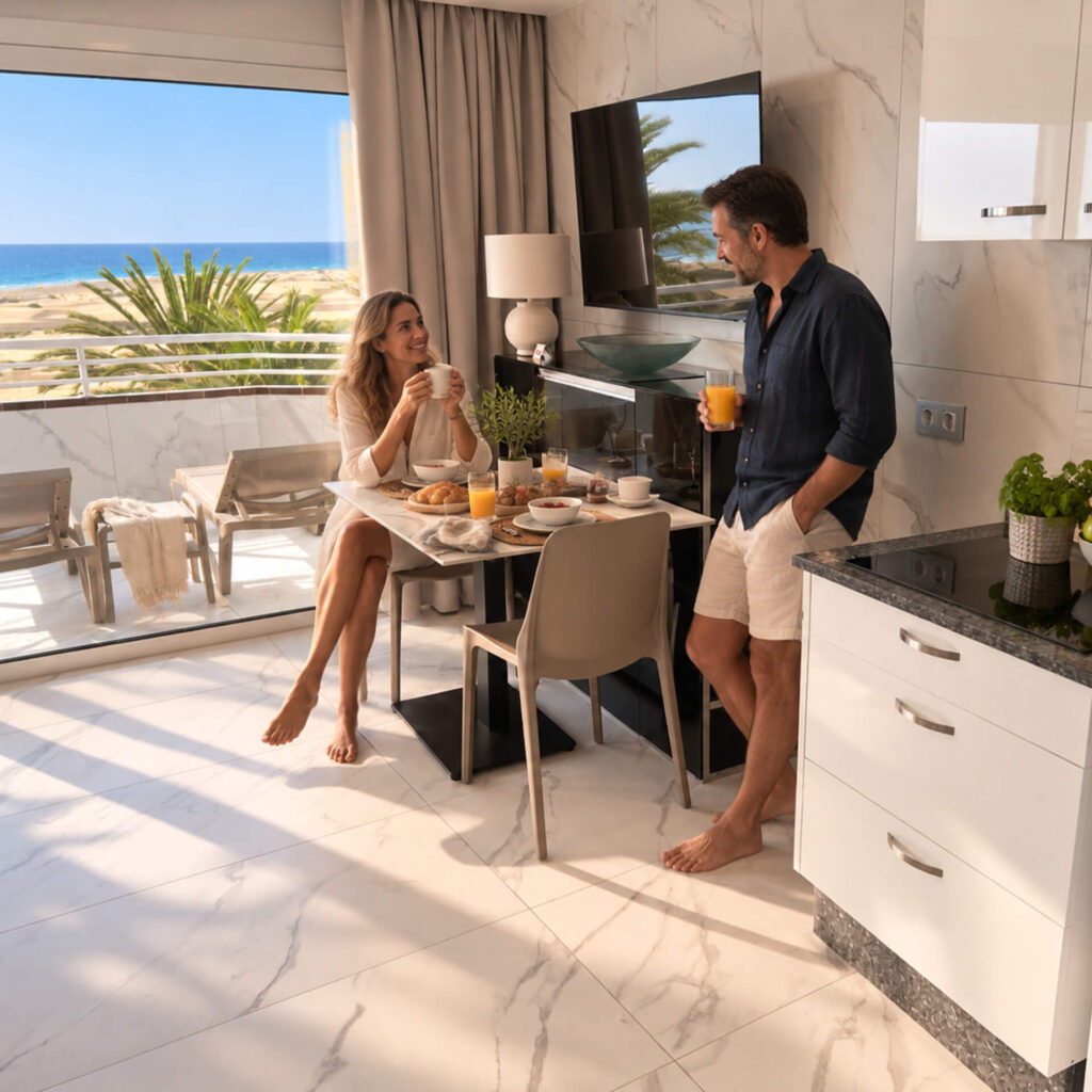Hotel-Taboga Werbe-Inszenierung, Visualisierung
