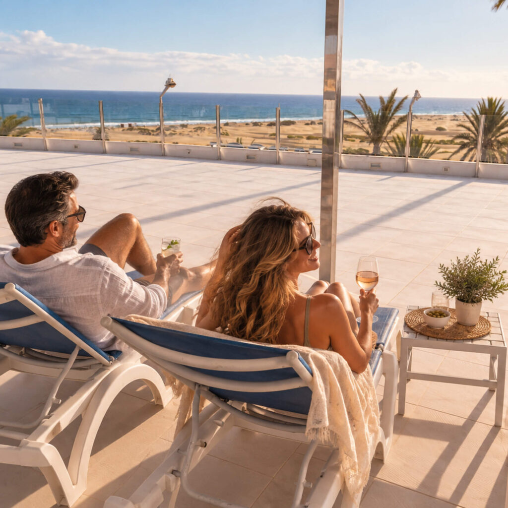 Hotel-Taboga Werbe-Inszenierung, Visualisierung
