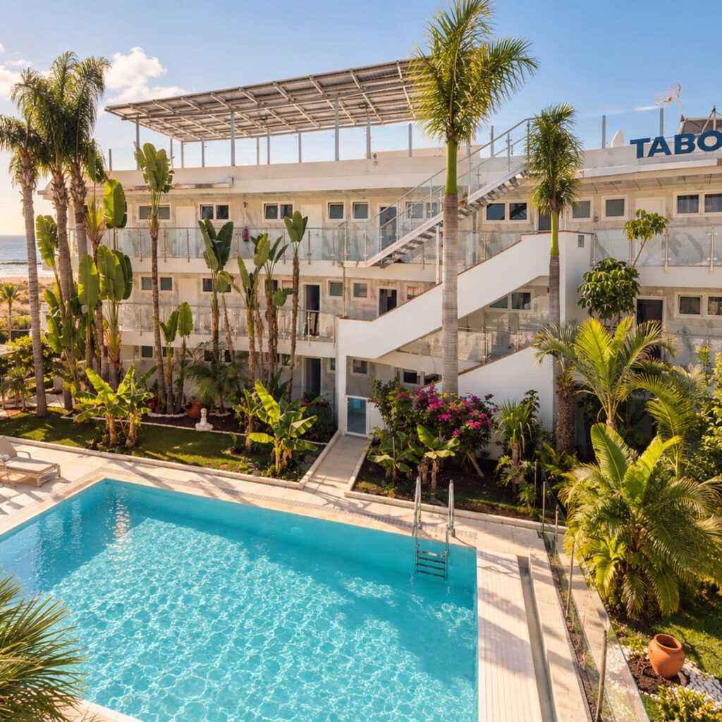 Hotel-Taboga Werbe-Inszenierung, Visualisierun